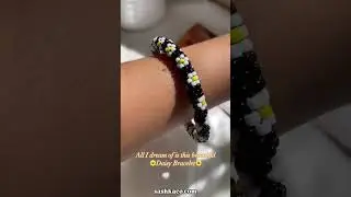 Daisy Bracelets 🌼 #sashkaco #bracelet #gift #fypシ゚viral #fyp #fypage #trendingshorts