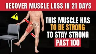 The 1 Muscle SENIORS Over 60 Must Strengthen for Sarcopenia Prevention: AVOID Falls Stay Independent