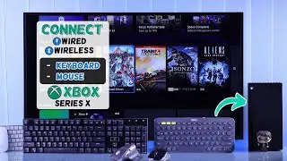 Connect Keyboard and Mouse to Xbox Series X! [How to Wired or Wirelessly]