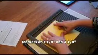 Stampin' Up! Simply Scored Diagonal Plate