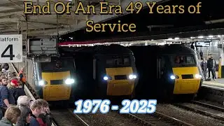 The last few days of GWR HST's Inter-City 125 Class 43's In Plymouth 