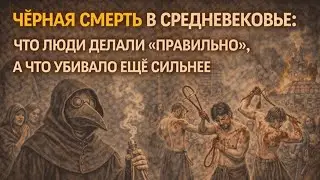 Чёрная Смерть В Средневековье: Что Люди Делали «Правильно», А Что Убивало Ещё Сильнее
