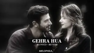 Gehra Hua | Slowed n Reverb | Dhurandhar | Ranveer Singh, Sara Arjun | MELOPHILE⋆˙
