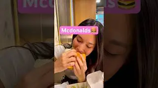 Trying the new menu at Mcdonald&rsquo;s Austria 🇦🇹🍔 #food #mcdonalds #mukbang #austria