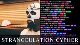 Tech N9ne - Strangeulation Cypher | Rhymes Highlighted