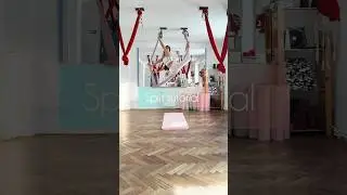 fly yoga tutorial #aerialyogaclass #prague prague