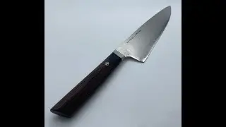 Blade Rescue Sharpening - Wusthof Damascus Sharpness Test