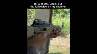 HiPoint 995. Range review. #9mm #texas #guns #shorts