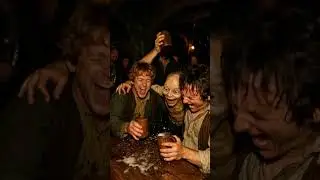 One Tavern to Rule Them All | Behind the Scenes LOTR Party #shorts #middleearth #lordoftherings