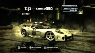 NfS Most Wanted (2005) Xbox 360 - All Police, Traffic & Bonus Cars