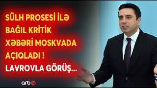 TƏCİLİ! Paşinyanın adamı Moskvada Lavrovla görüşdü: Sülh prosesi ilə bağlı KRİTİK XƏBƏR AÇIQLANDI