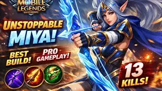 24 Kills Miya Carry | Savage Marksman PlayMiya Unstoppable 🔥 24 Kills Pure Domination