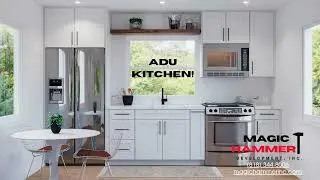 ADU Before & completed Kitchen!