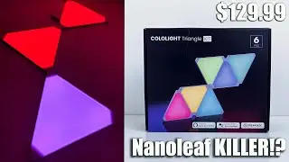 Nanoleaf KILLER!? | NEW Cololight Triangle Unboxing Setup Review