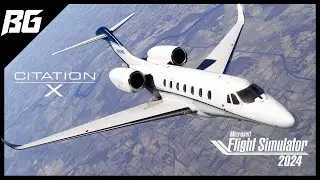 Flyin the Best Biz Jet in MSFS (KISM - KTYQ)
