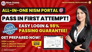 How to login NISM Exam | 🎯Clear your Exam in FIRST Attempt | Login Steps in English
