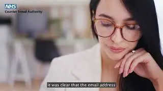 Change of bank details request - NHS Counter Fraud Authority