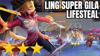 Ling Hyper Dragon Altar Weapon Master | Lifesteal Mengerikan | Commander Layla Magic Chess GoGo