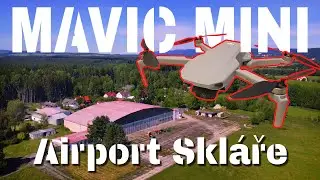 🛫 Old Airport Skl&aacute;ře filmed with DJI MAVIC MINI - Lost Places Czech | Kurt Welter 🛬 | Droneshots 🚀