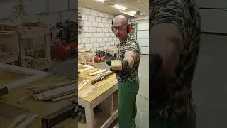 Making side shoulders for bee frames