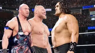 Great Khali vs Brock Lesnar Ryback Match