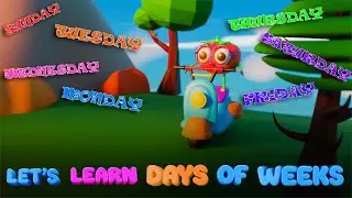 🧑&zwj;🏫 Learn Days of the Week with Toco Tamater! 🚲💡