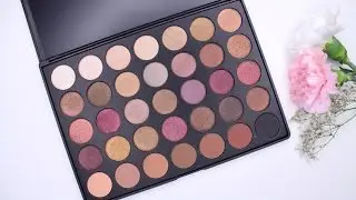 NEW Morphe Brushes 35F Palette SWATCHES