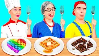 Saya vs Nenek Cabaran Memasak | Resipi Dapur Menakjubkan Best Funny Challenges