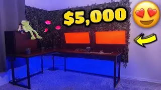 My NEW Gaming SETUP TOUR! ($5,000)