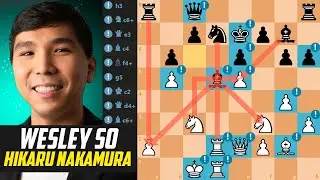 ♟️Wesley So *OUTPLAYS* Hikaru Nakamura with Endgame Pressure! [Stockfish 17]
