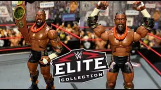 NEW WWE ELITE SERIES 121 OBA FEMI FIGURE REVIEW !
