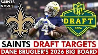 New Orleans Saints Draft Targets From Dane Brugler&rsquo;s UPDATED 2026 NFL Draft Big Board