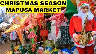 Christmas Preparation at Mapusa Market Goa | Christmas in Goa 2024 | Goan vlog | Christmas Shopping