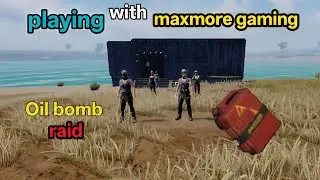 OIL BOMB RAID||Global rokkie||Playing with maxmore gaming#lastislandofsurvival #maxmoregaming #viral