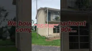 Buying a 25 Unit Apartment Complex for $490k #shorts
