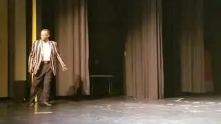 Pastor Ellis Hodge on the catwalk
