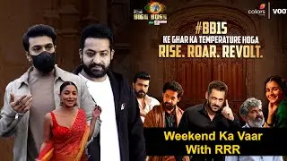 Bigg Boss 15 Weekend Ka Vaar With Team RRR | NTR, Ram Charan, Salman Khan | BB15 RRR Special Episode