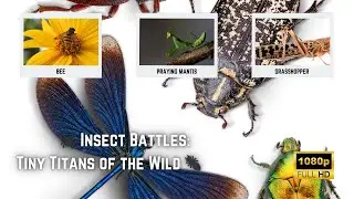 🕷️ Insect Battles: Tiny Titans of the Wild 🐜