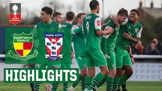 Nantwich Town 3-2 York City - Isuzu FA Trophy 3rd Round - 9/12/23