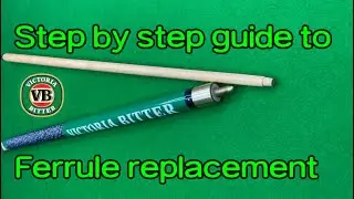 Pool Cue Ferrule replacement
