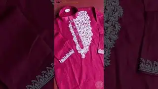 Punjabi Fabric Design | Hand Printed Punjabi Fabric Design #fabricpainting #fabricdesign #kolkaart