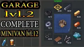 GARAGE lvl.2 & MINIVAN lvl.12 - LAST DAY ON EARTH - LDOE
