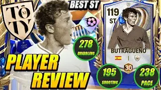 HE IS PURE CLASS! ✨ 114 Team Of The Year/TOTY Icon Butrague&ntilde;o Player Review! BEST CAM &ndash; FC Mobile 26