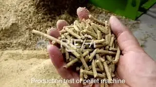 Pellet Machine Test Run | High Efficiency Pelletizing Performance by RICHI