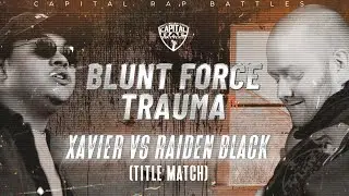 CRB - Rap Battle - Raiden Black vs Xavier (Title Match)