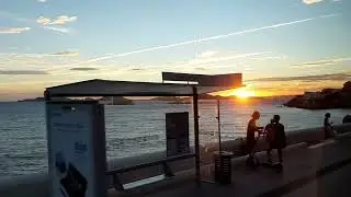 marseille la corniche en bus 83 #plage_les_catalans #plage_du_prophète #plage_prado