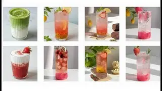 Cute & Satisfying Aesthetic Drinks Making 🍹✨  | #aestheticdrinks  #satisfyingdrinks