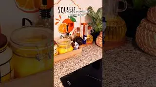 Day 70/100 kitchen countertop organisation #vlog #organization #kitchencountertoporganizationideas