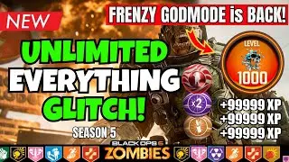 *NEW* UNLIMITED EVERYTHING GLITCH BO6! (INSTANT KILL GODMODE GLITCH is BACK!) NEW BO6 ZOMBIES GLITCH