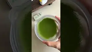 Let&rsquo;s make a matcha latte with me 💚 #matcha #matchalovers #matchalatte #recipe #matchice